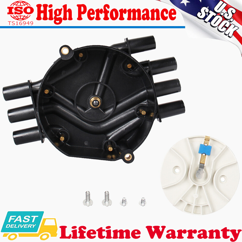 Ignition Distributor Cap and Rotor for Chevy Astro Van S-10 Blazer Jimmy 4.3L V6