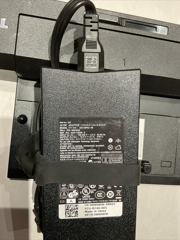 Dell EPort Plus Docking Station PRO2X w/ 130W Adapter E6400 E6410 E6420 E6500