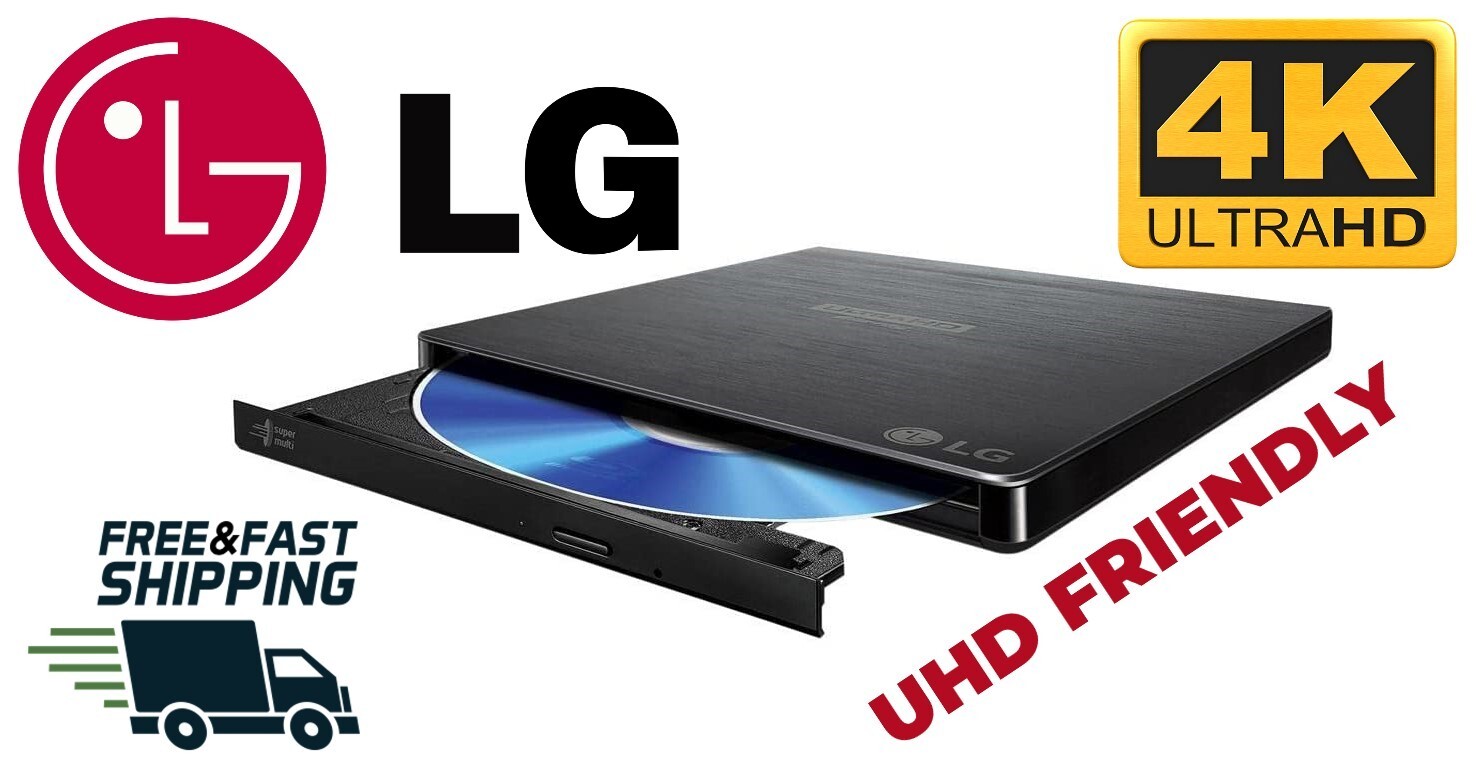 LG BP60NB10 External Slim 4K Ultra HD FRIENDLY UNLOCKED UHD Discs Firmware v1.02