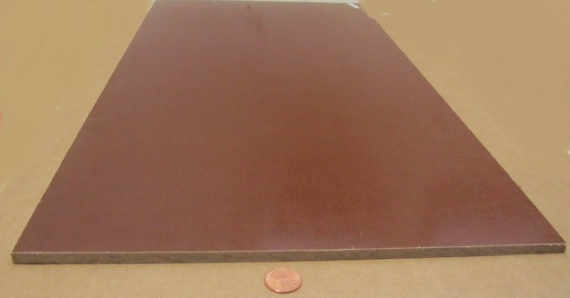 Micarta Canvas Phenolic CE Sheet .250" (1/4") Thick x 12" x 24"