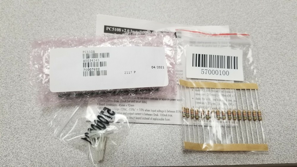 DSC PC5108 PowerSeries 8-Hardwire Zone Expander Module for PC1616-PC1832-PC1864