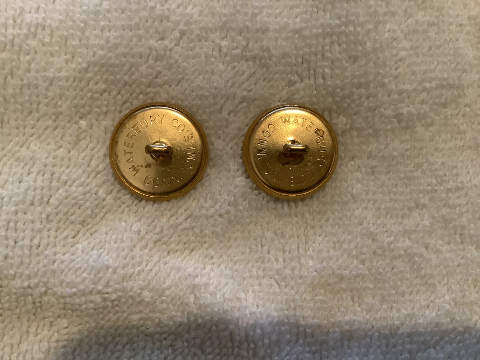 Lot of 10 Vintage Merrill Lynch Bull Logo Jacket Buttons Waterbury Co.