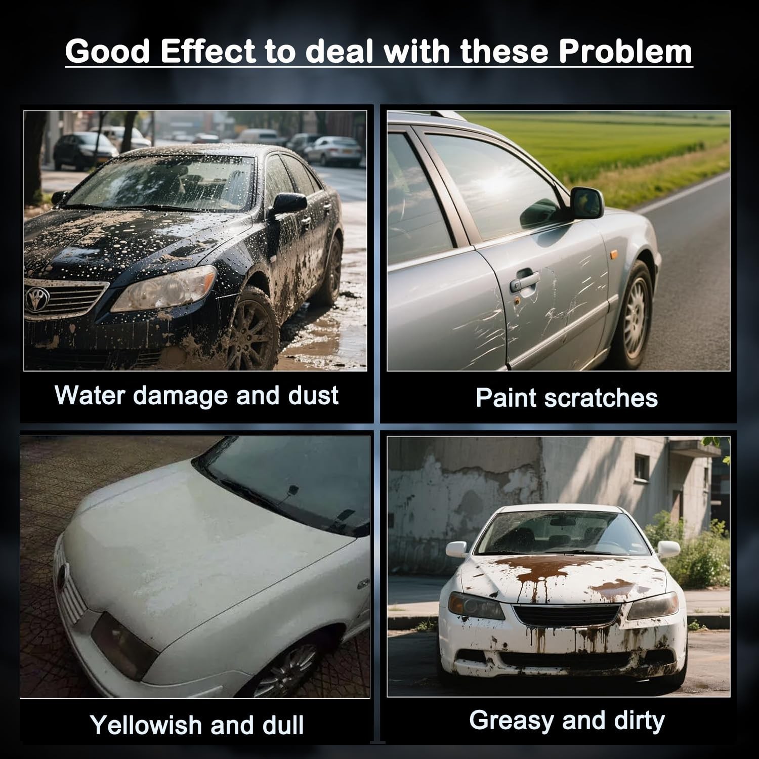 Quick Effect Coating Agent, Ceramic Coating Spray for Car Wax Polish Paint Scrat