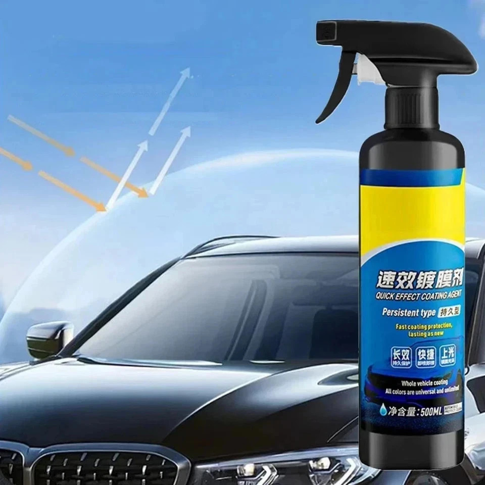 Sopami Car Coating Spray, Quick Effect Coating Agent Quickly Coat Car Wax 500ml