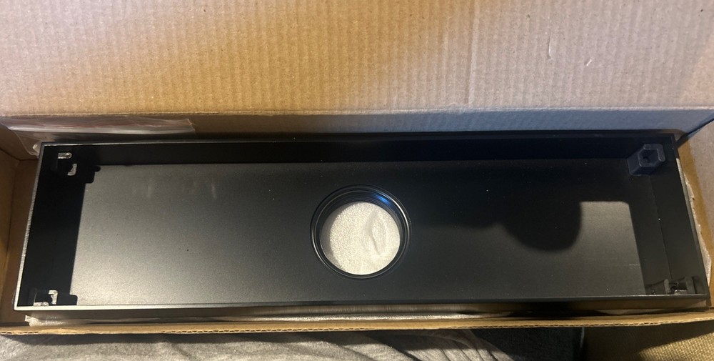 Thurman 12"x3” Linear Shower Drain w Removable Cover Grid Grate Gray Rectangular