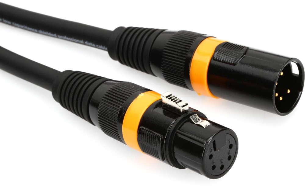 Accu-Cable AC5PDMX25 + Hosa DMT-485 Value Bundle