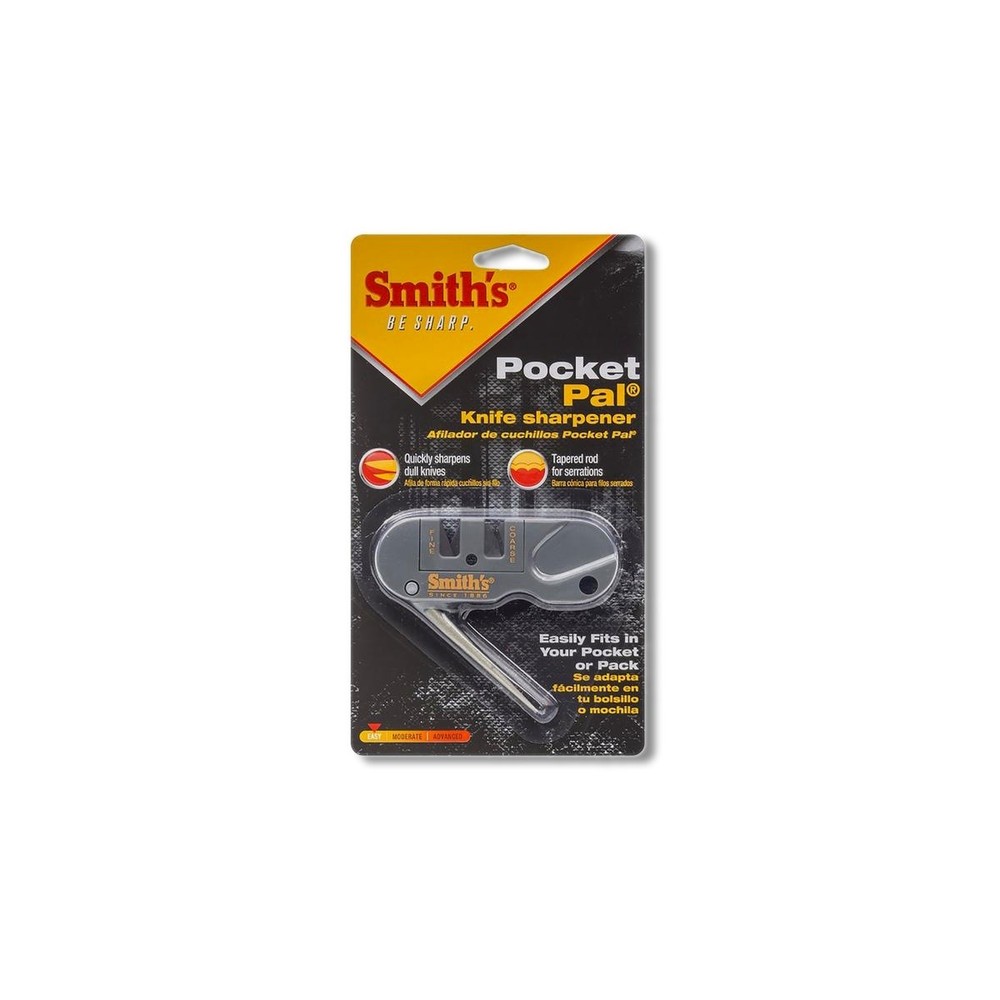 Smith's Pocket Pal Carbide/Ceramic/Diamond Knife Sharpener PP1