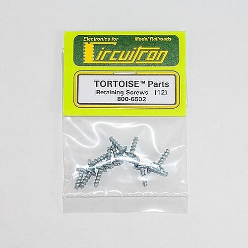 Circuitron Tortoise(TM) Switch Machine Replacement Retaining Screws Only