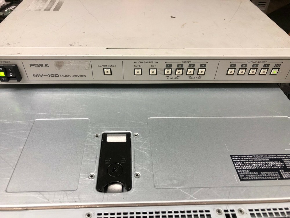 FOR-A MV-40D MULTIVIEWER FOR.A MV-40D