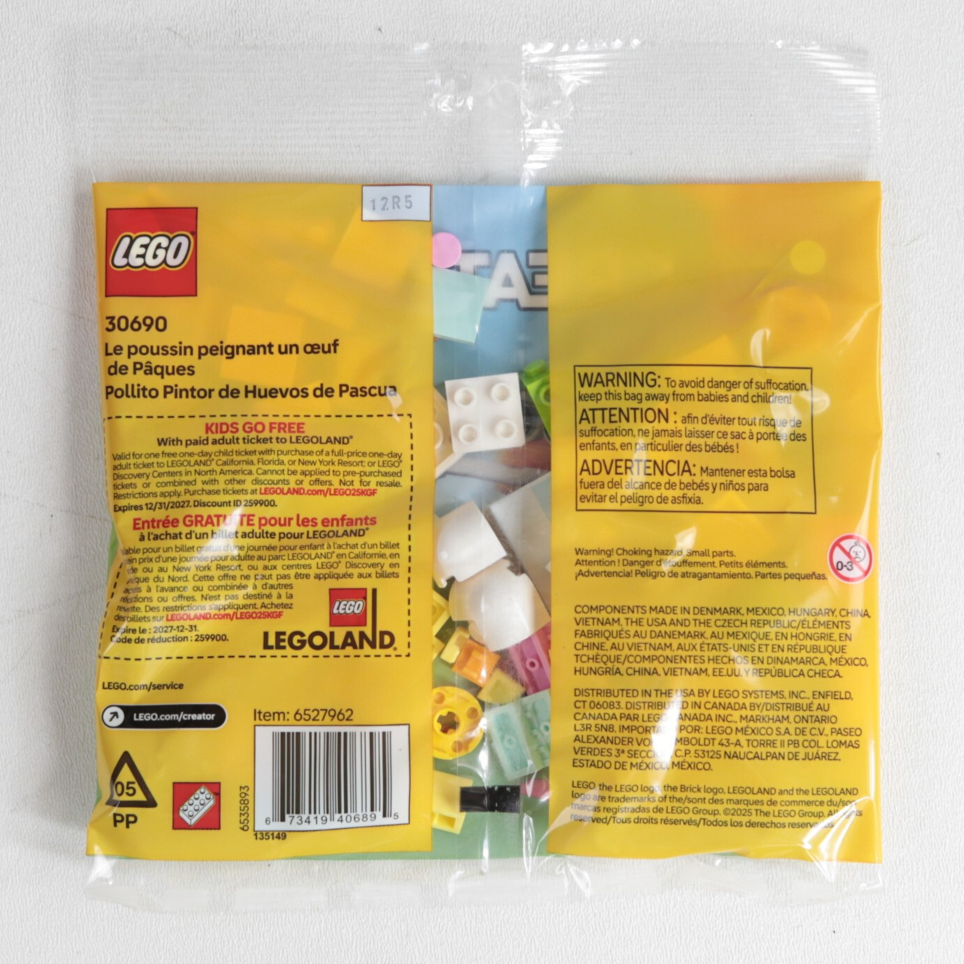 Lego Creator 30690 Easter Egg Chick Painting Fun 65Pc Set, Multiple Available