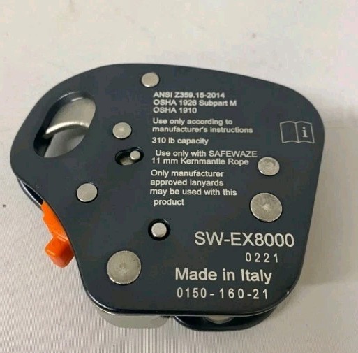 Fall arrestor for 11 mm rope