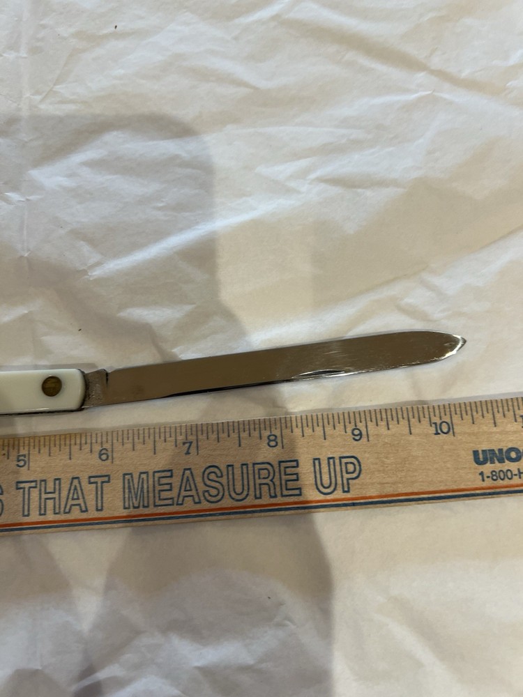 Fruit Melon Tester Folding Knife USA-- Abbott Labs