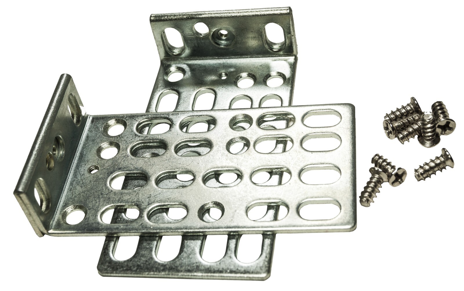 Replacement Rack Mount Ears and Screws Bracket Kit for 1U Switches Equipment