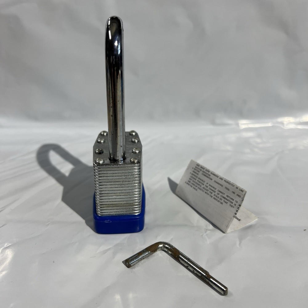 NEW Master Combination Padlock 179LH With Resettable Combination