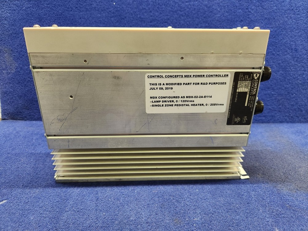 Control Concepts MDX-03-3A-E113 SCR Power Supply Controller Applied Materials