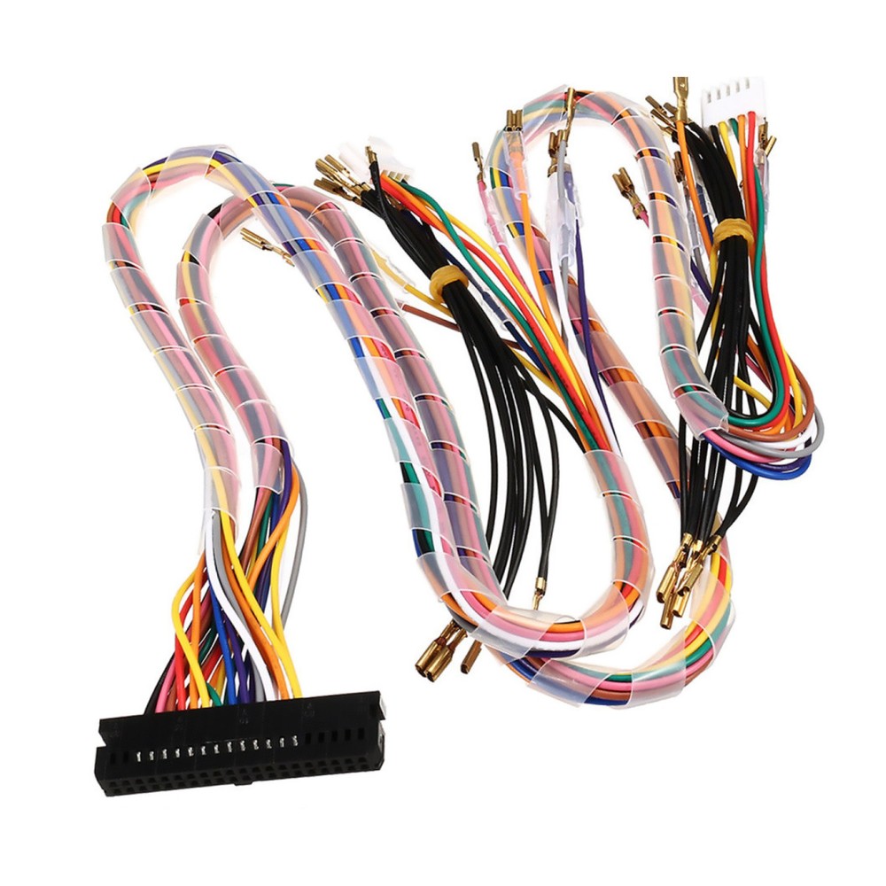 Arcade Console Board Machine Harness Wiring Cable 20-pin 2 players Arcade Part e