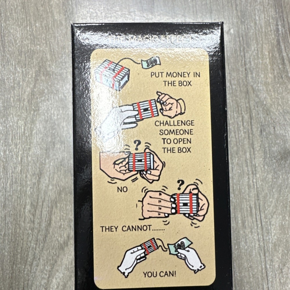 Magic Wonderfool Box Puzzle Challenge Trick Toy