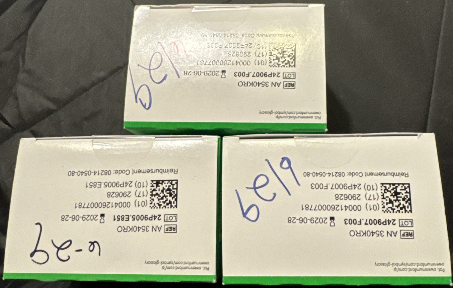 Disposable Capped Needles 4mm X 32 Ga 100 Box 3 Boxes Exp 6/28/29, 300 Total Ct.