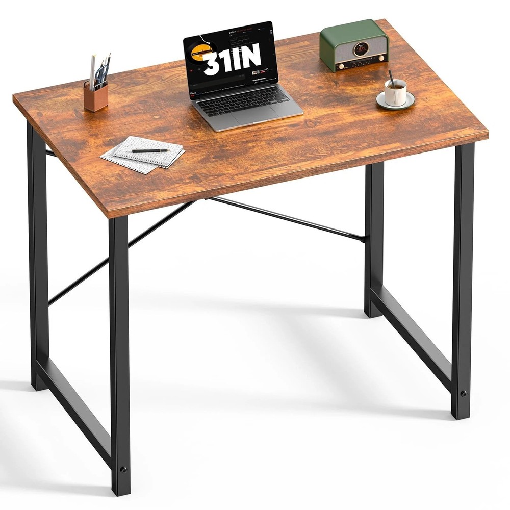 32 in Small Computer Desk for Home Office Modern Study Work Table Simple Style
