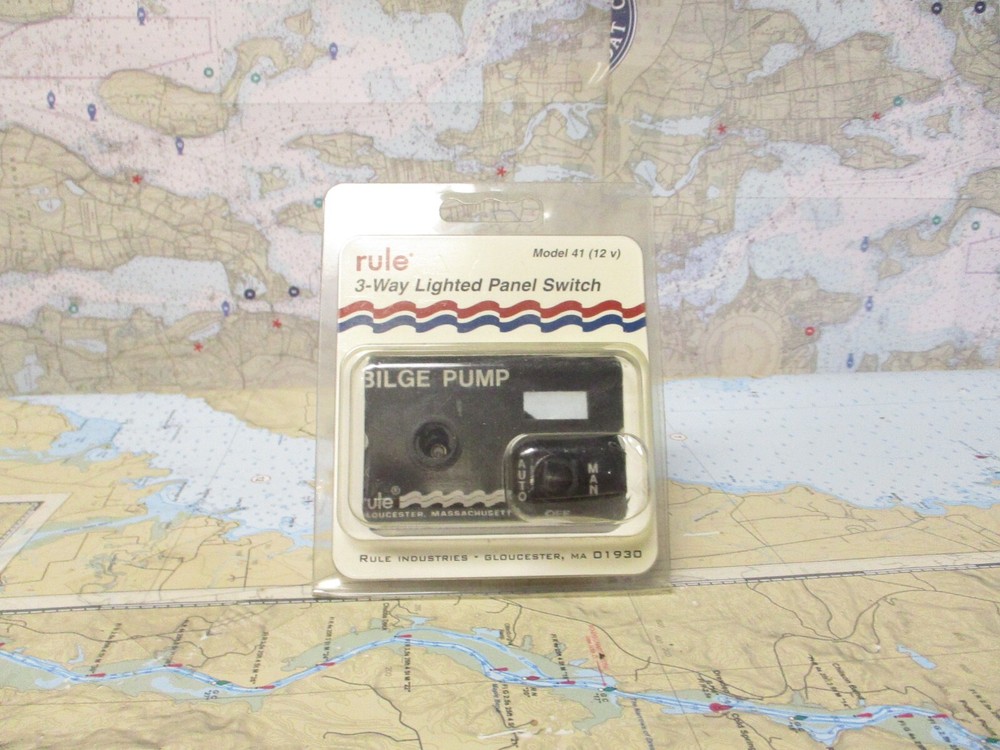 Rule #41 Bilge Pump Panel without Red Light