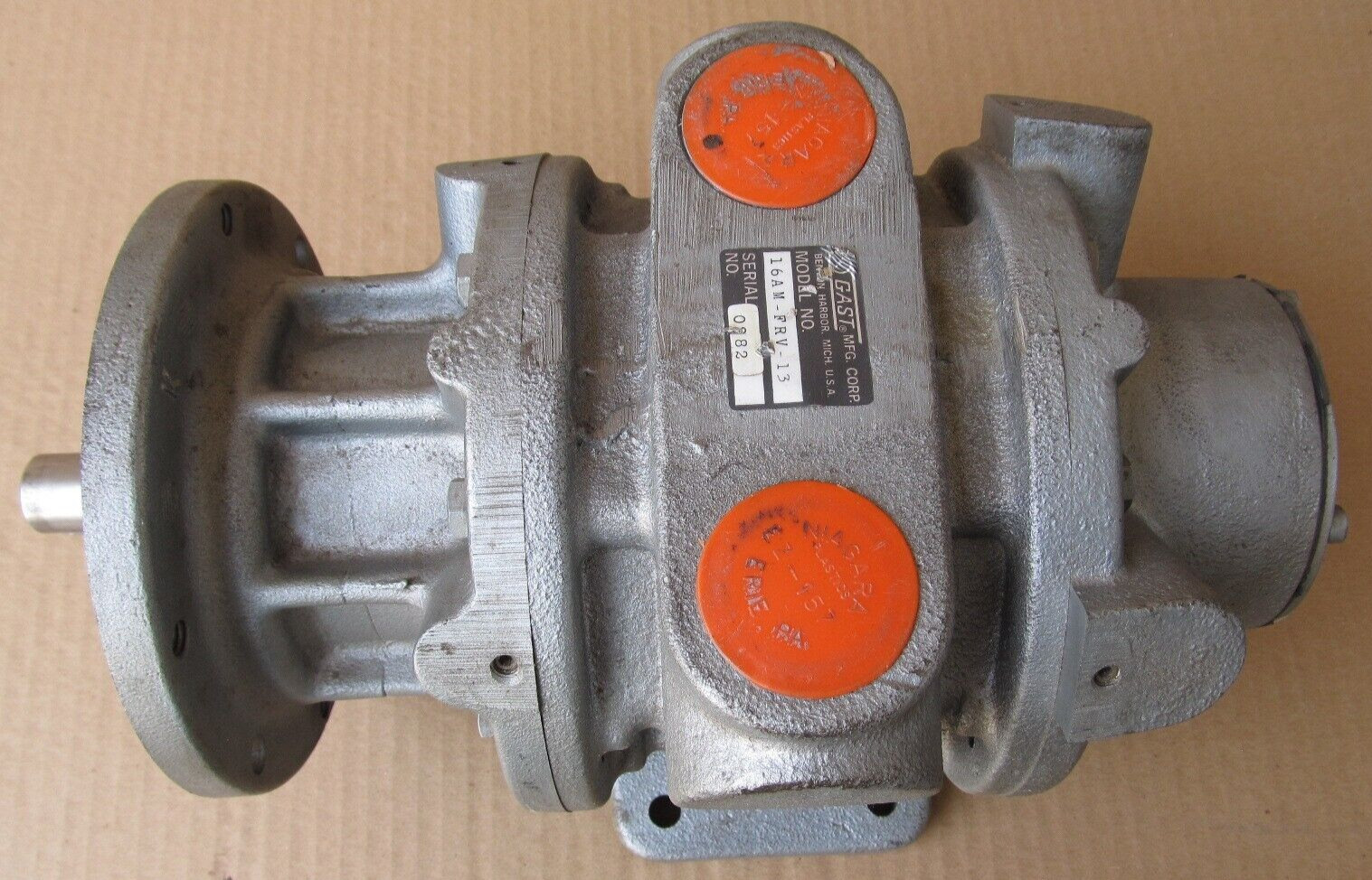 Gast 16Am-Frv-13 Lubricated Air Motor