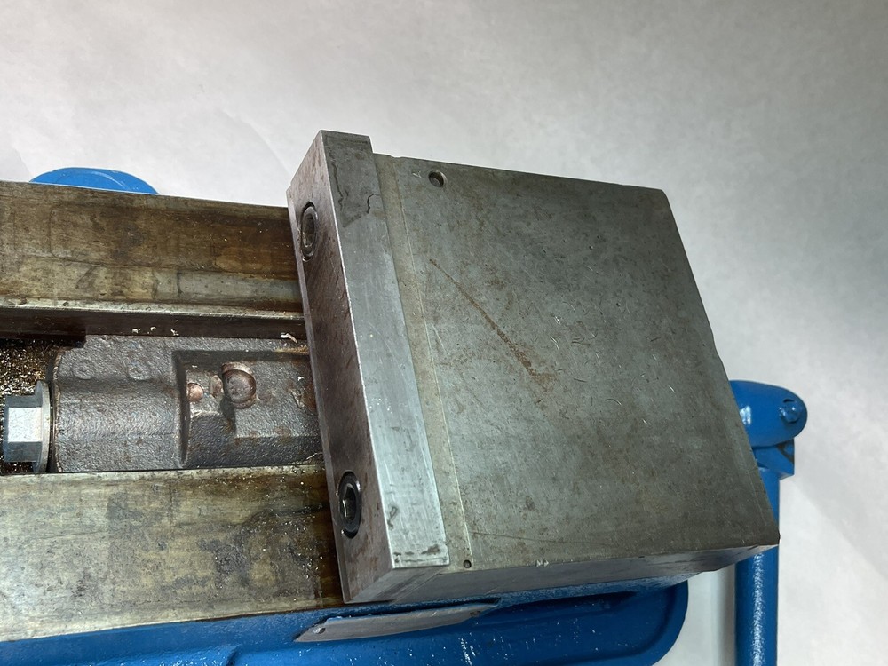 Kurt 6” Precision Machine Vise Model D60-1 Serial No. 25979 W/Solid Jaws (24JL11