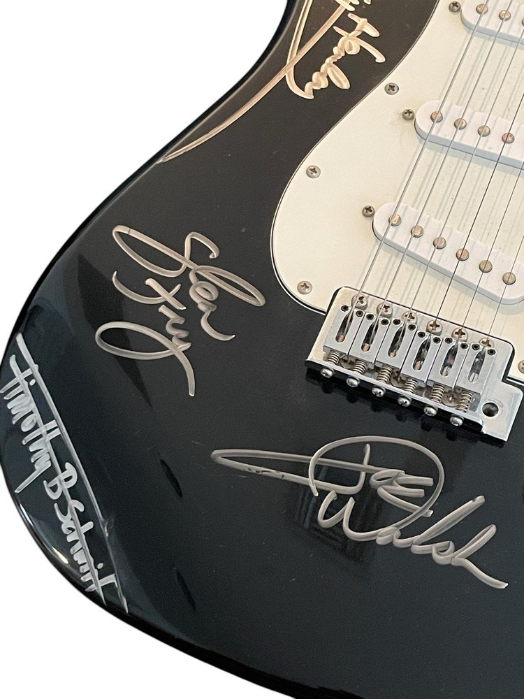 Fender Starcaster Guitar Autographed by The Eagles Authenticated