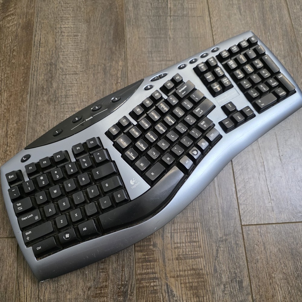 Logitech Y-RAU7 Cordless Ergonomic Keyboard Secure Connect