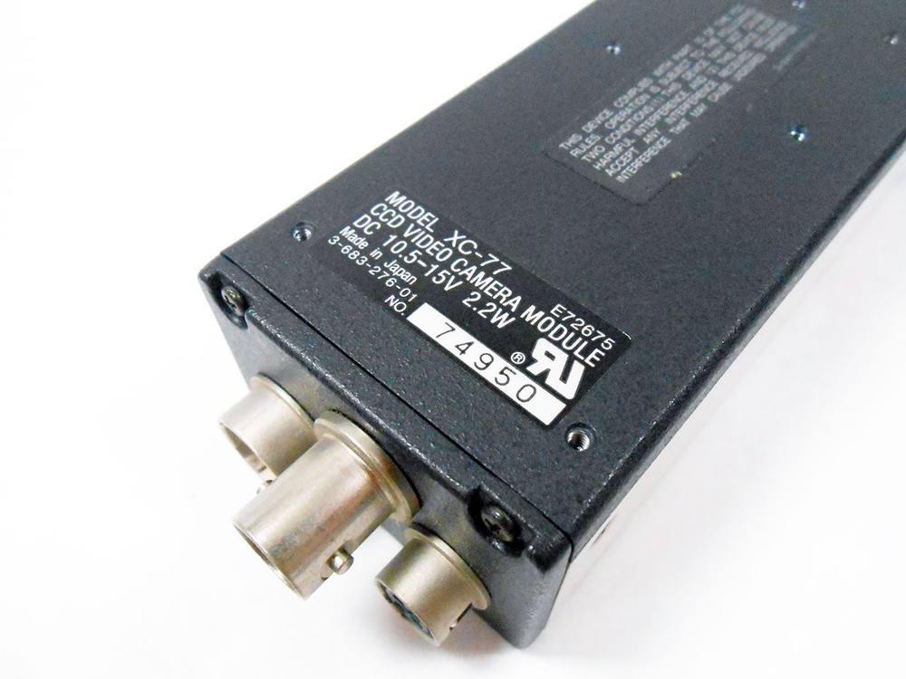 HAMAMATSU C2400 XC-77 CCD VIDEO CAMERA MODULE MICROSCOPE