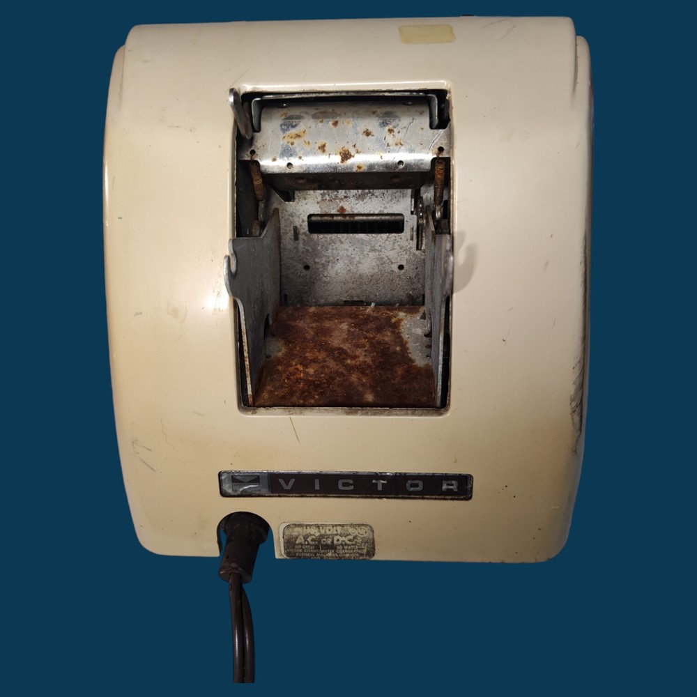 RARE 1930 Vintage VICTOR Comptometer Corp. 9 Column Adding Machine Model 6-82-54