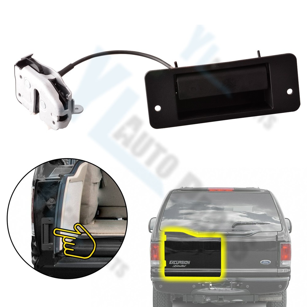 Back Door Control Assembly W/Handle (Left Side) fit 2000-2005 Ford Excursion