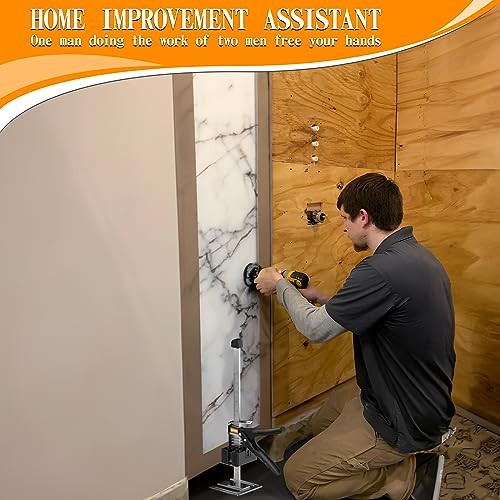 Labor-Saving Arm Jack Multifunctional Construction Jacks, 15.7inches black