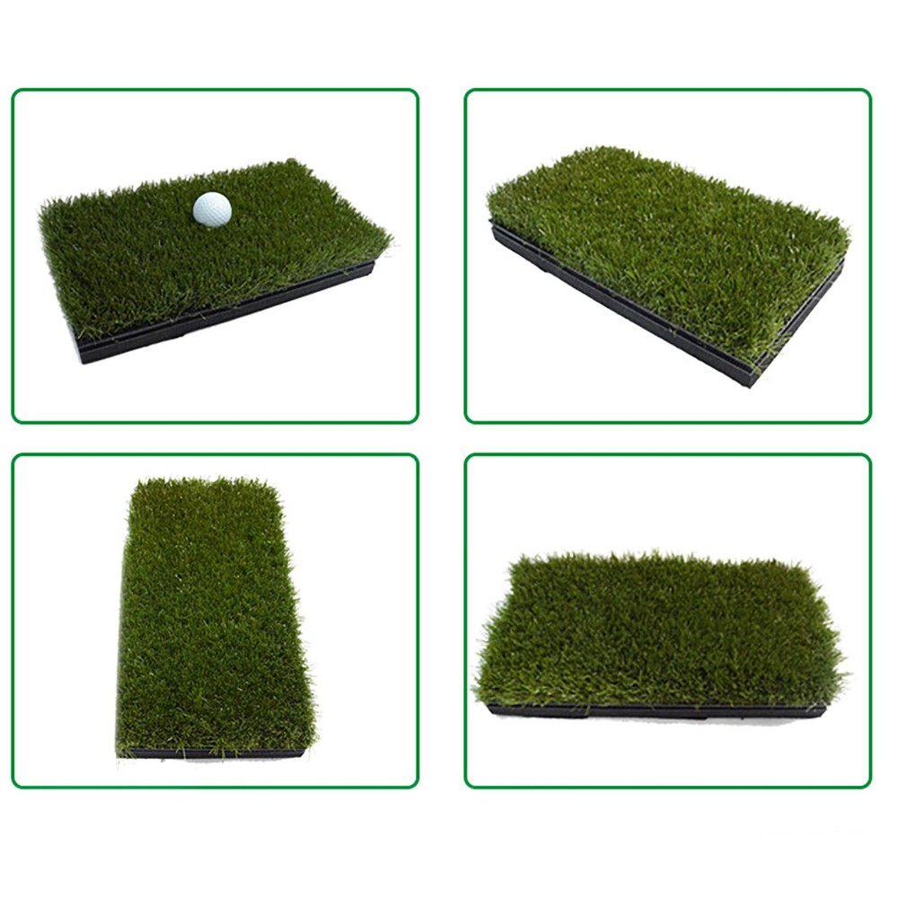 Golf 3D Hitting Mat Non-slip Simulator Rough Wedge Pad Hitting-optimized Indoor