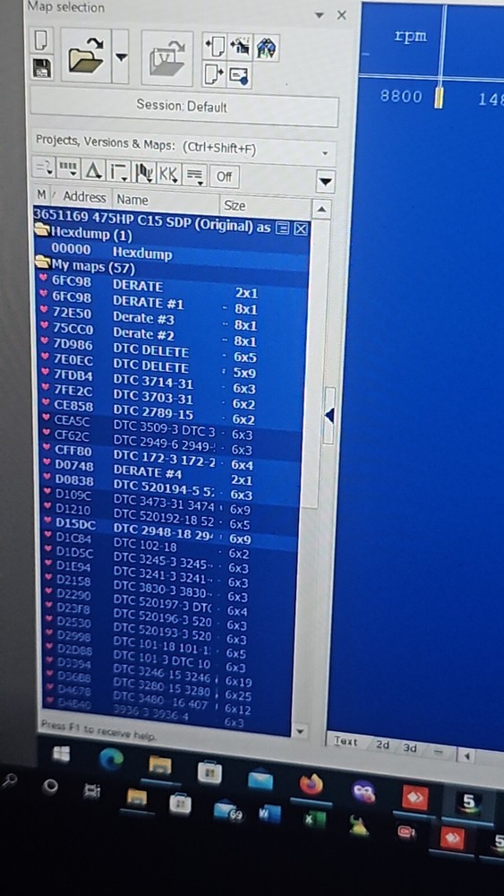 Cat C15 SDP MAP PACK