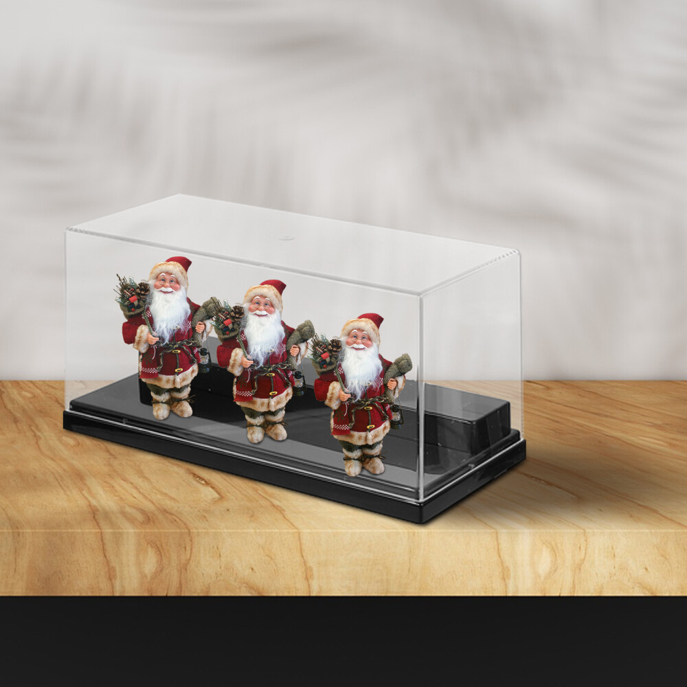 Collectible Display Case Acrylic Cube Box Figurine Display Box