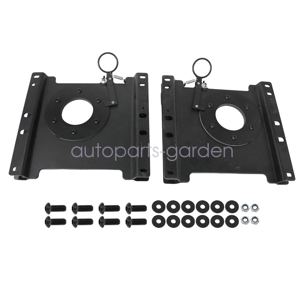 Left+Right Seat Swivel Base Bracket For 97-24 Ford Econoline E150-E450