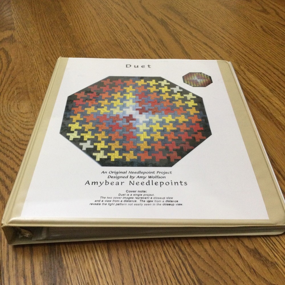 Original Needlepoint  Pattern By Amybear (Amy Wolfson) 2005