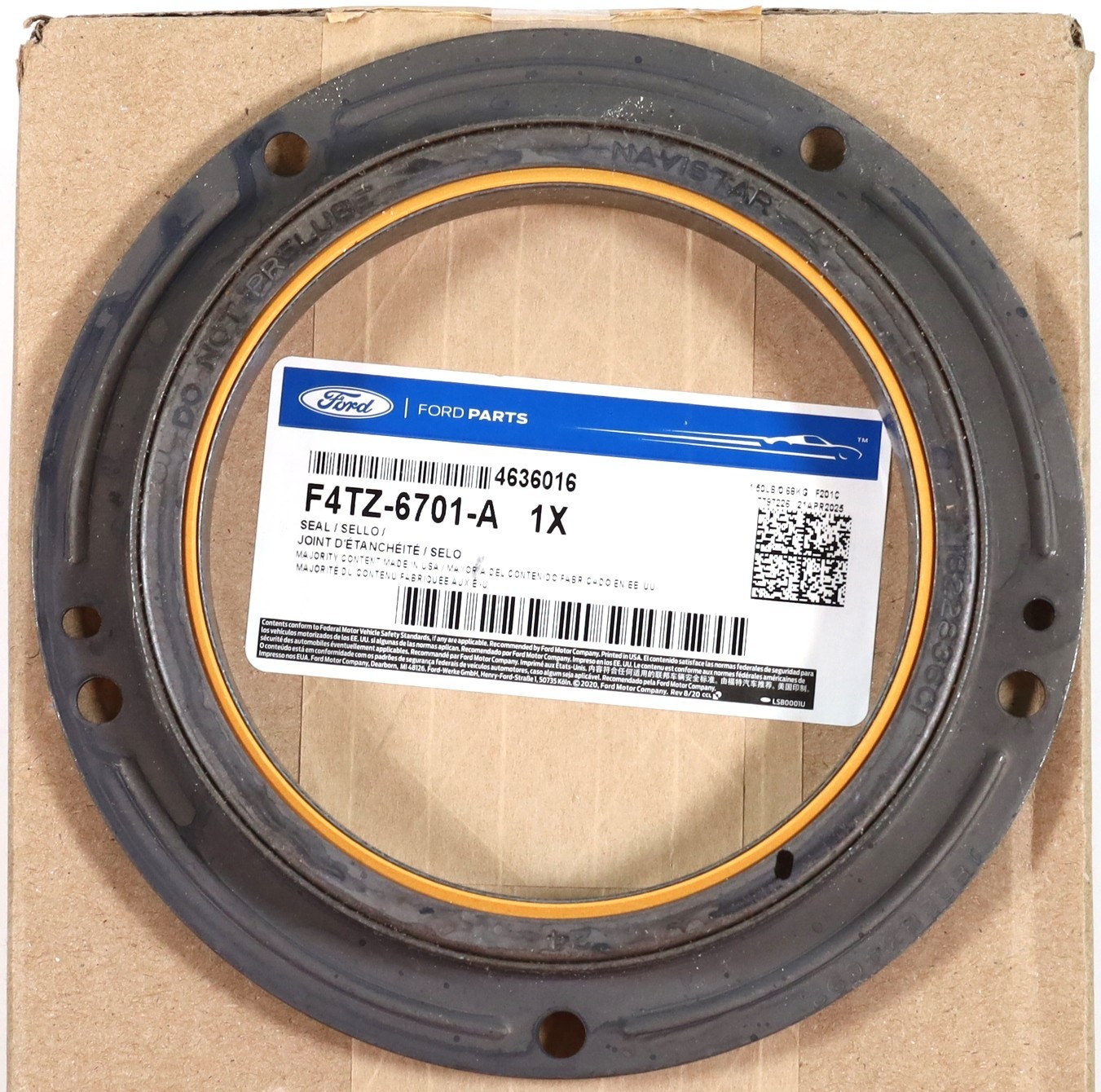 Genuine OE Ford F4TZ-6701-A Rear Main Seal For 1994-2003 7.3L Powerstroke Diesel