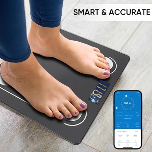 Digital Simple Scale with Led Display Practical Body Fat Scale, Bathroom Scale
