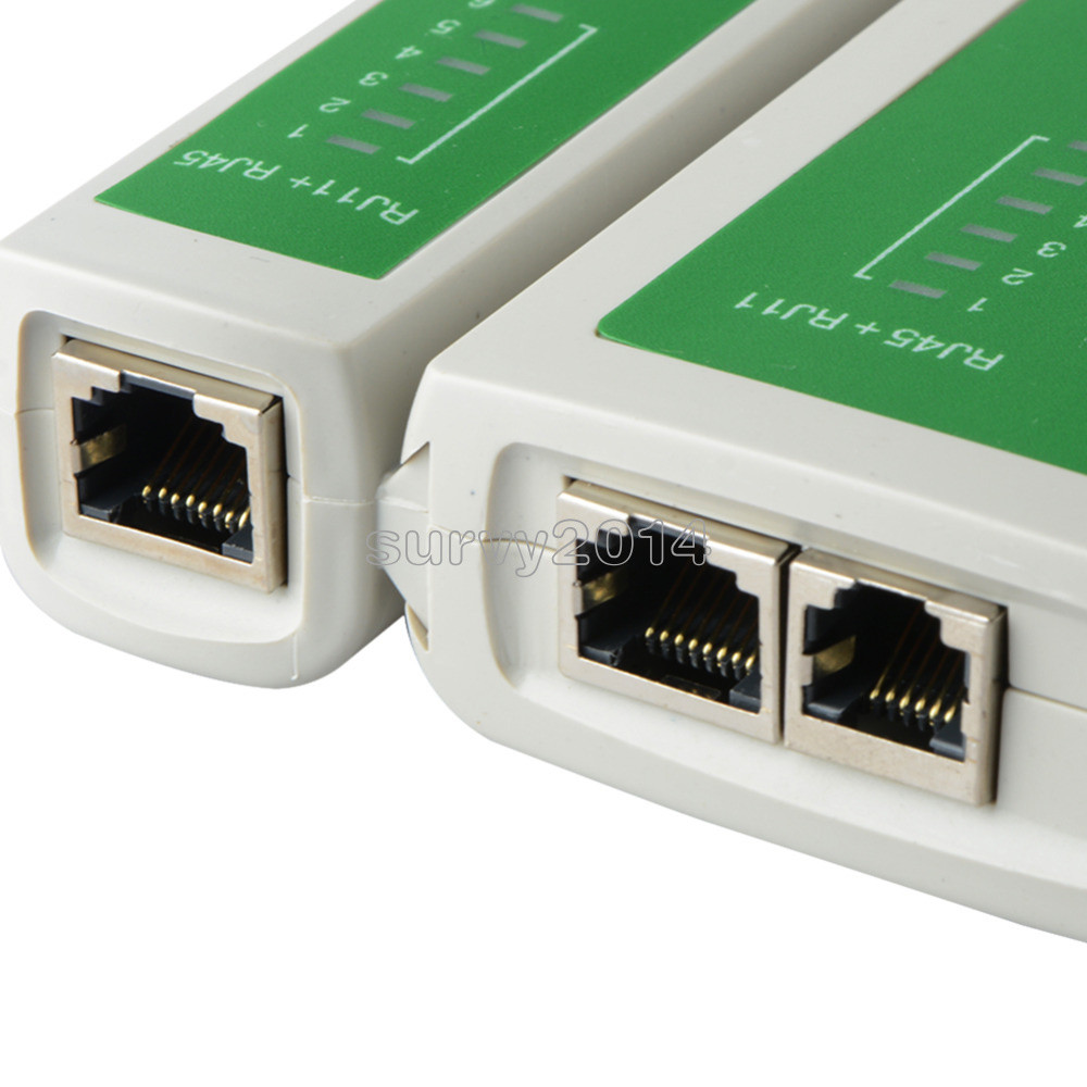 RJ45 RJ11 Cat5e Cat6 Network Lan Cable Tester Test Tool New