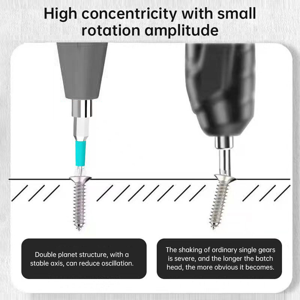 Electric Screwdriver DC 3.6V Screwdriver Drill Bits Set Power Tool Rechargeable