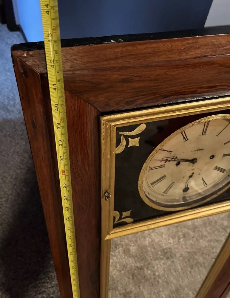 George Hills mirror clock