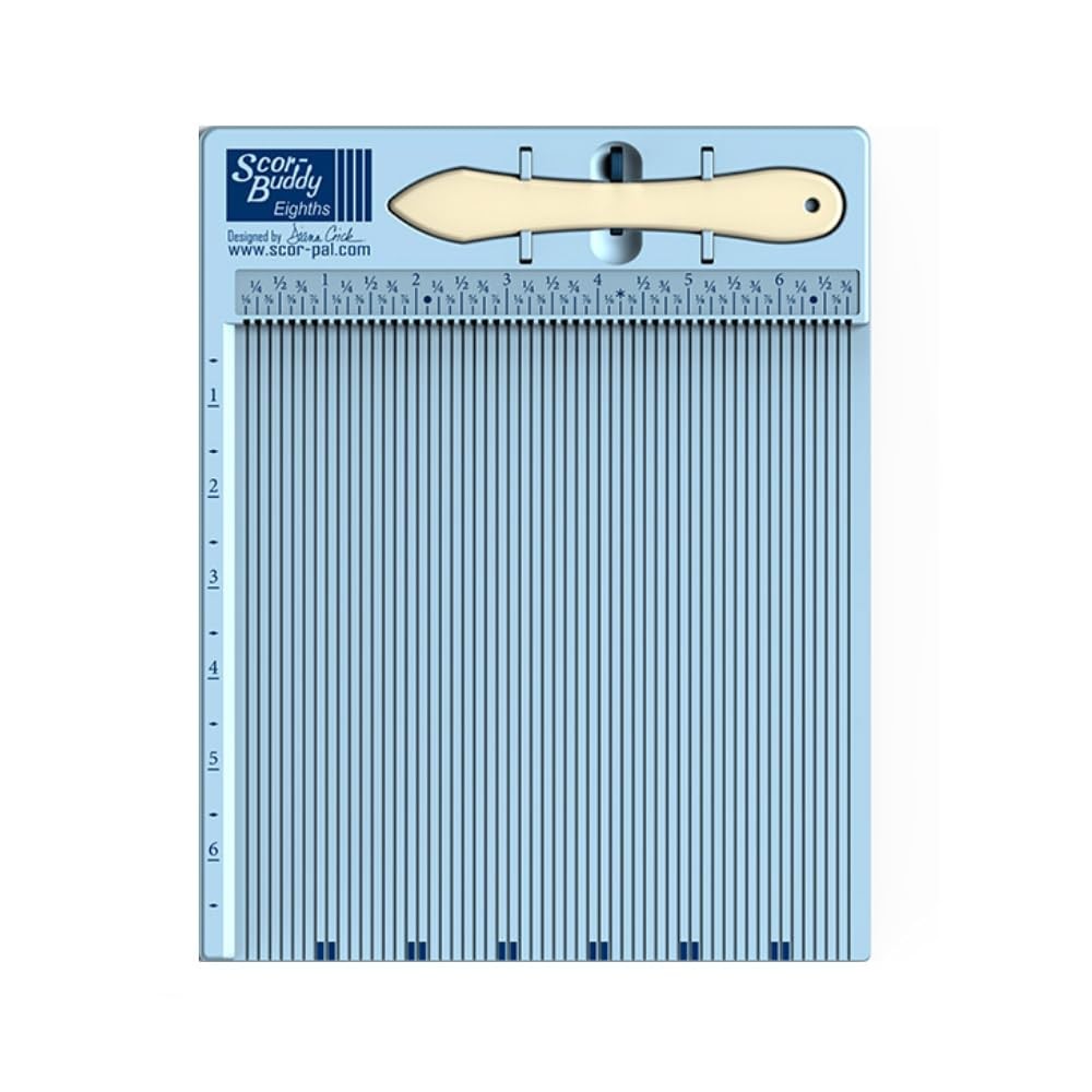 Scor-Buddy Eighths Mini Scoring Board 9"x7.5" Imperial, Multi
