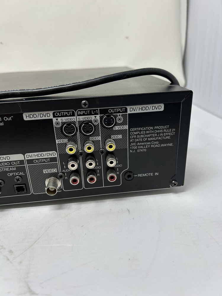 JVC SR-DVM600U DVM, CD player recorder