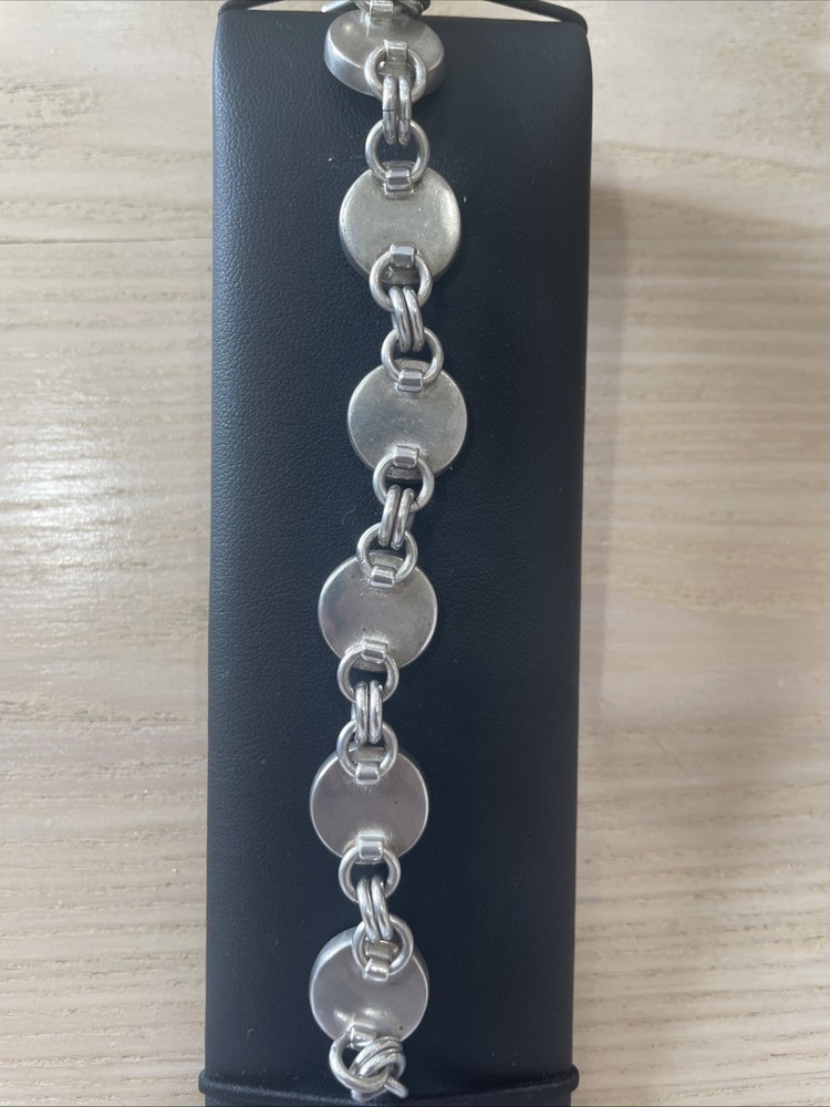 Sturling Silver Retro Bracelet