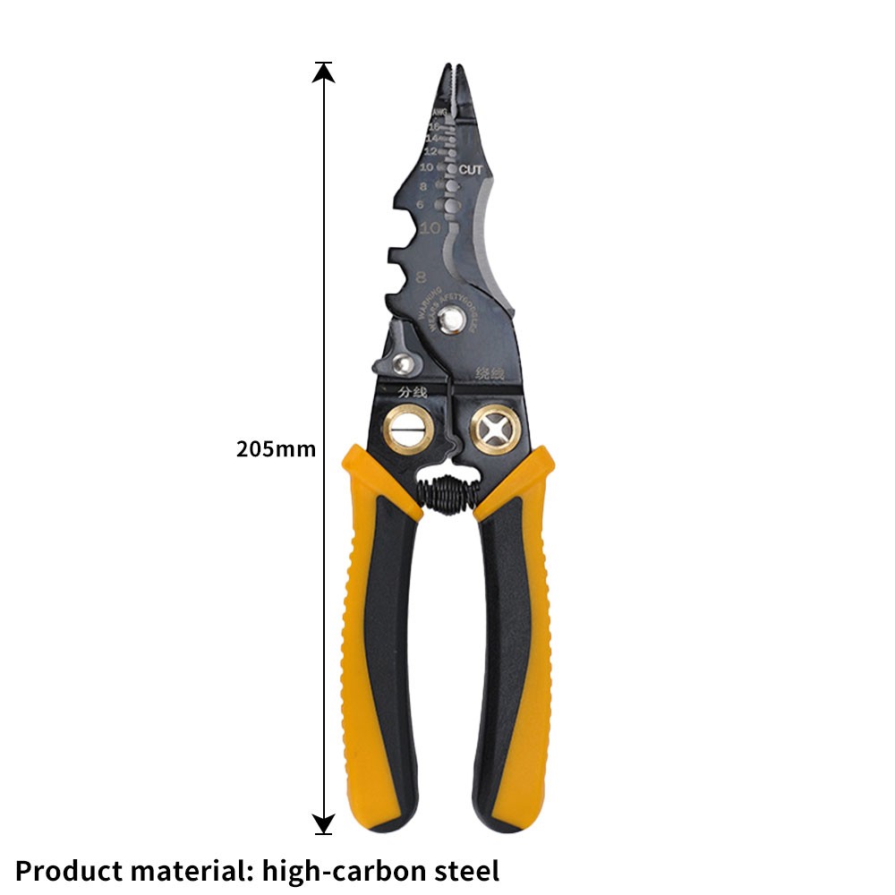 Multifunction Wire Stripper Plier Electric Cable Stripper Crimper Cutter CW