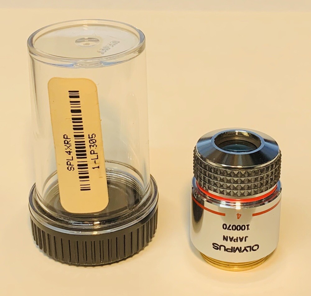 Olympus SPlan 4X RP Relief Phase Objective CK2 & CK40 Microscope S Plan 160mm