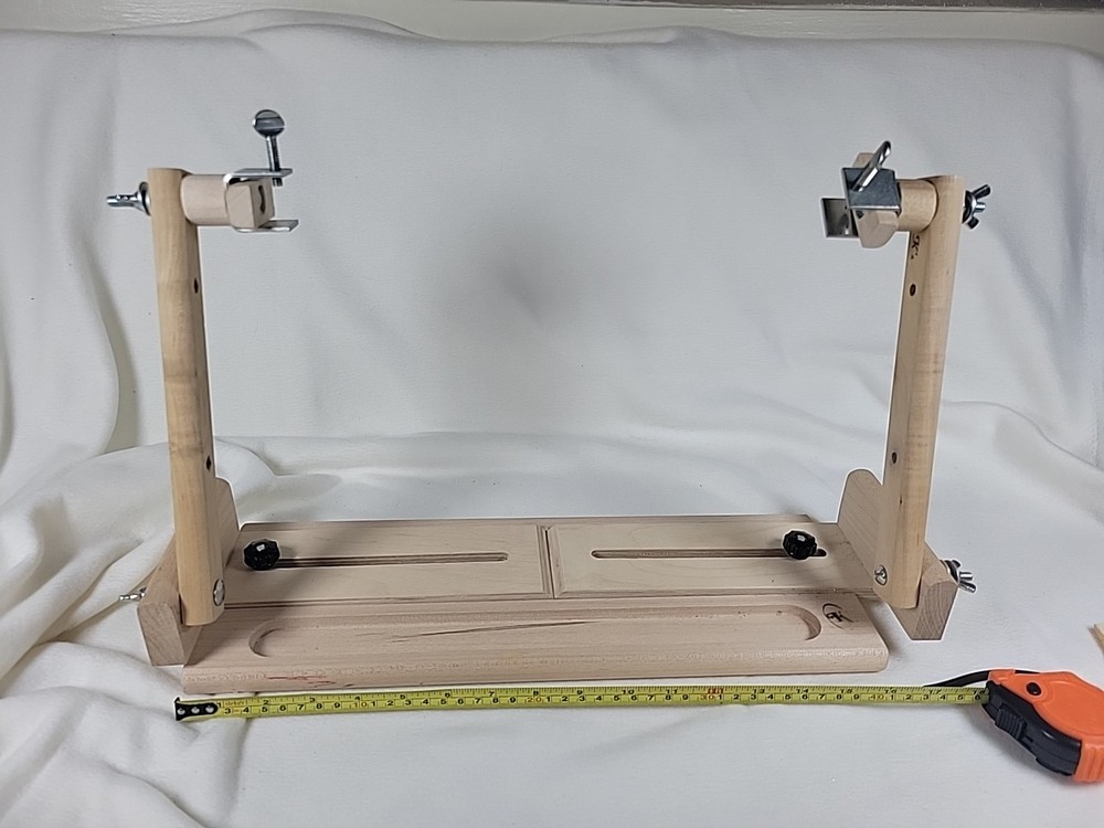 K's Creations Needlework LapFrame Lap Table Base 20" Scroll Frame Adjustable
