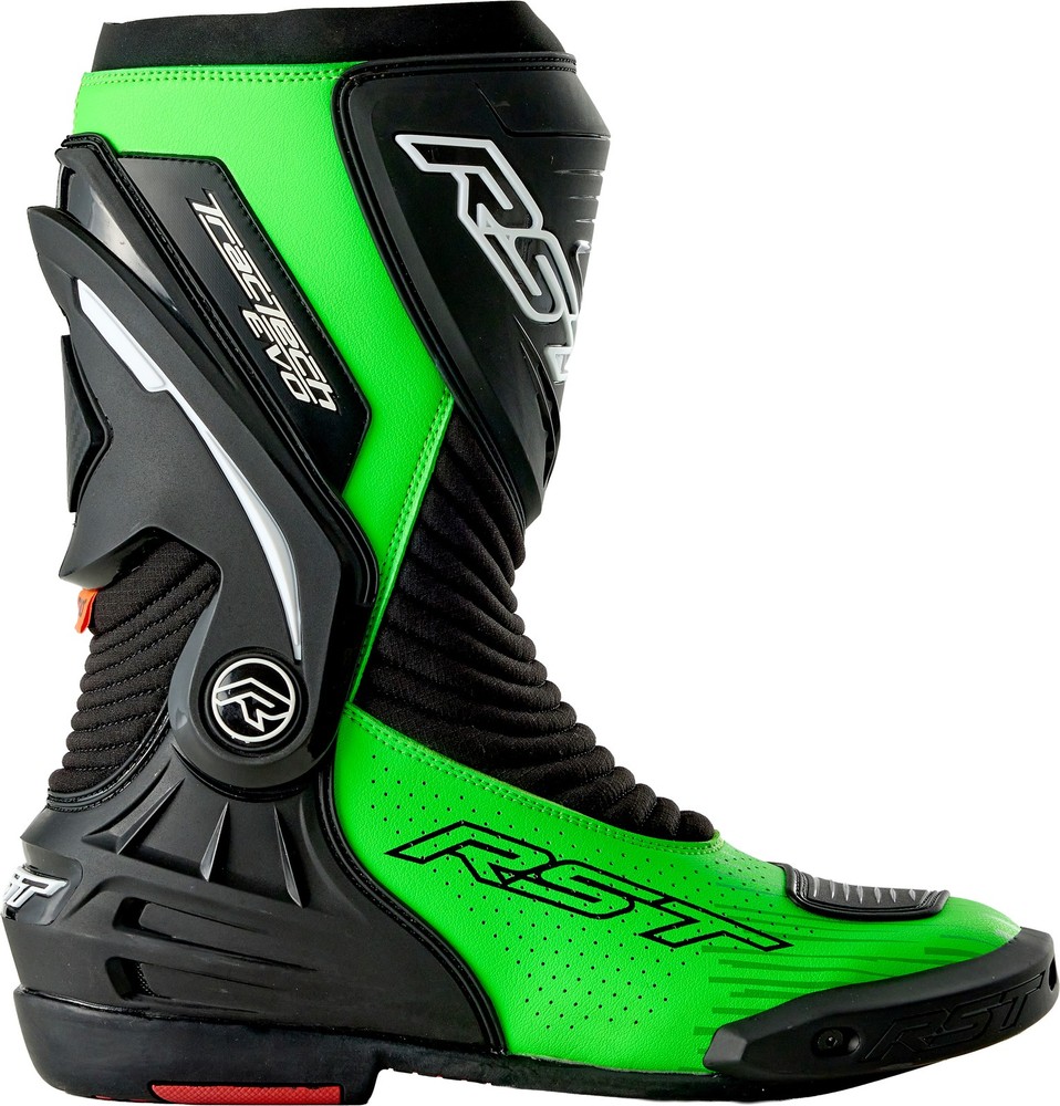 Tractech Evo D3o Boot Black/Flo Green For 12