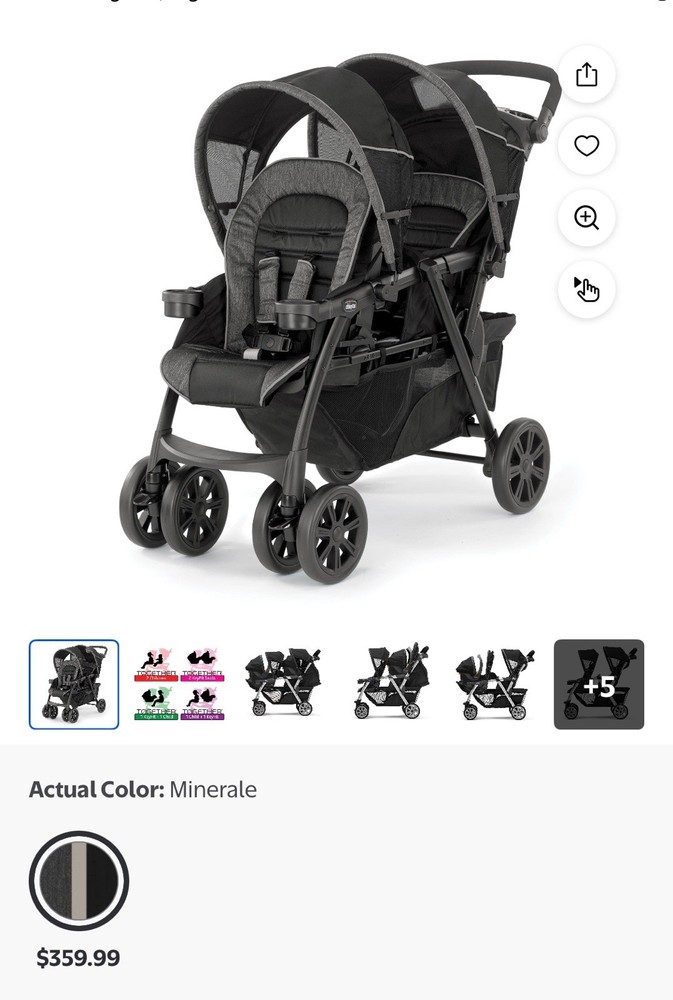 Twin stroller brand chicco